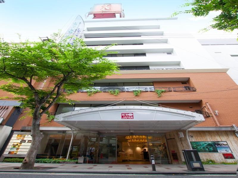 New Japan Capsule Hotel Cabana Ósaka Exteriér fotografie